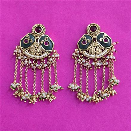 Antique Classic Earring With Gold Plating