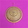 Antique Classic Hair Brooch With Gold Plating