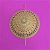 Antique Classic Hair Brooch With Gold Plating