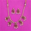 Antique Moti Necklace Set With Gold Plating