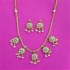 Antique Moti Necklace Set With Gold Plating