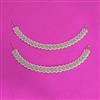 Antique Moti Payal With Mehndi Plating