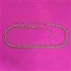 Antique Classic Belt With Mehndi Plating
