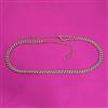 Antique Classic Belt With Mehndi Plating