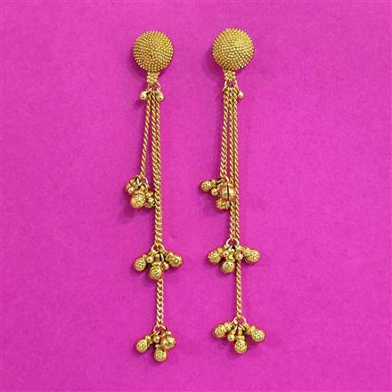 Antique Classic Earring With Gold Plating