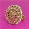 Antique Adjustable Ring With Gold Plating