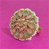 Antique Adjustable Ring With Gold Plating