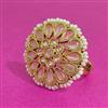 Antique Adjustable Ring With Gold Plating