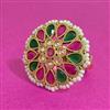 Antique Adjustable Ring With Gold Plating