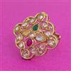 Antique Adjustable Ring With Gold Plating