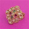 Antique Adjustable Ring With Gold Plating