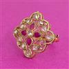Antique Adjustable Ring With Gold Plating