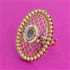 Antique Adjustable Ring With Gold Plating