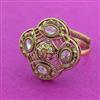 Antique Adjustable Ring With Gold Plating