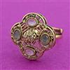 Antique Adjustable Ring With Gold Plating