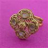 Antique Adjustable Ring With Gold Plating