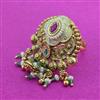 Antique Adjustable Ring With Gold Plating
