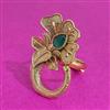 Antique Adjustable Ring With Gold Plating
