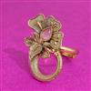Antique Adjustable Ring With Gold Plating