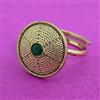 Antique Adjustable Ring With Gold Plating