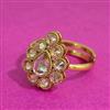 Antique Adjustable Ring With Gold Plating