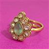 Antique Adjustable Ring With Gold Plating