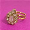 Antique Adjustable Ring With Gold Plating