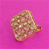 Antique Adjustable Ring With Gold Plating