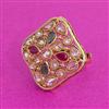Antique Adjustable Ring With Gold Plating