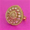 Antique Adjustable Ring With Gold Plating