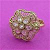 Antique Adjustable Ring With Gold Plating