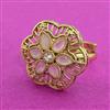 Antique Adjustable Ring With Gold Plating