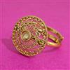 Antique Adjustable Ring With Gold Plating