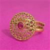 Antique Adjustable Ring With Gold Plating