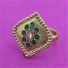 Antique Adjustable Ring With Gold Plating