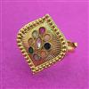Antique Adjustable Ring With Gold Plating