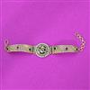 Antique Classic Bracelet With Matte Gold Plating