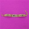 Antique Classic Bracelet With Matte Gold Plating