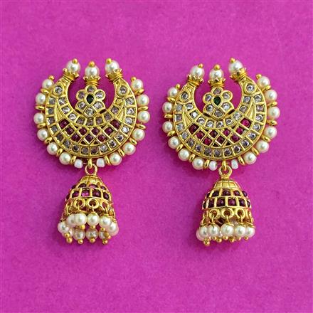 Antique Classic Earring With Gold Plating