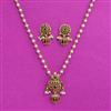 Antique Moti Pendant Set With Gold Plating