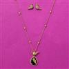 Antique Delicate Pendant Set With Gold Plating