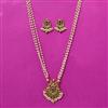 Antique Moti Pendant Set With Gold Plating