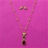 Antique Delicate Pendant Set With Gold Plating