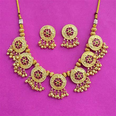 Antique Classic Necklace With Gold Plating