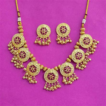 Antique Classic Necklace With Gold Plating