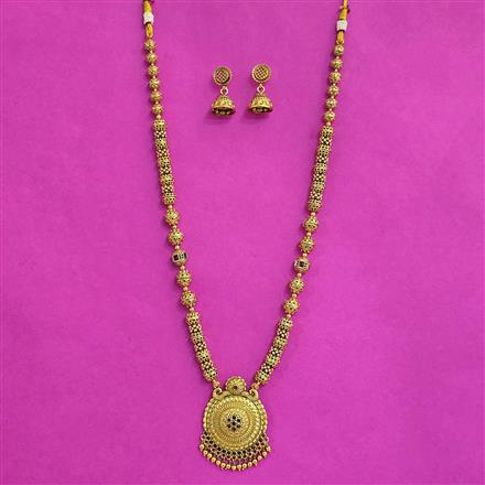 Antique Classic Pendant Set With Gold Plating