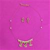 Antique Delicate Pendant Set With Gold Plating