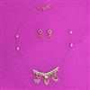 Antique Delicate Pendant Set With Gold Plating