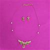 Antique Delicate Pendant Set With Gold Plating
