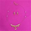 Antique Delicate Pendant Set With Gold Plating